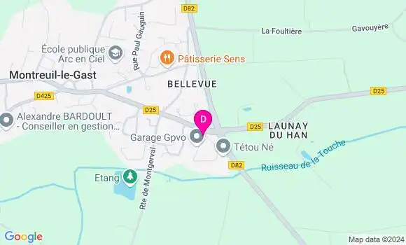 Localisation Tiphaine Podeur