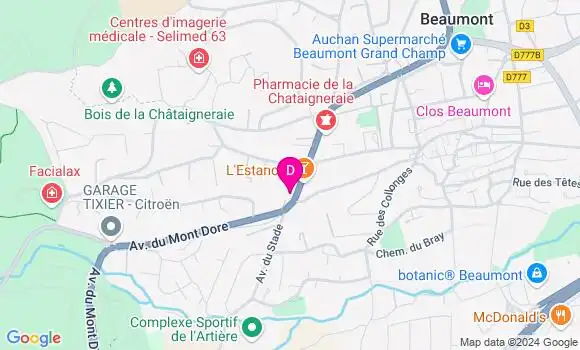 Localisation François Camelin