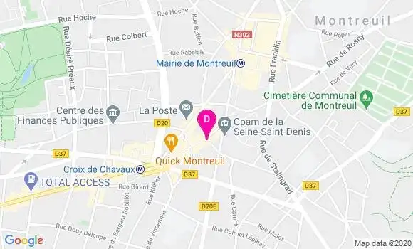 Localisation Joelle Dana Lumbroso