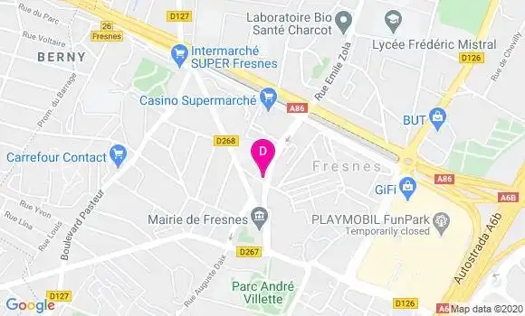Localisation Brigitte Cohen Solal