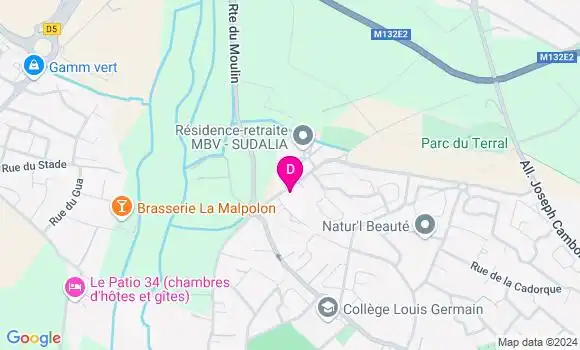 Localisation Niels Herviou