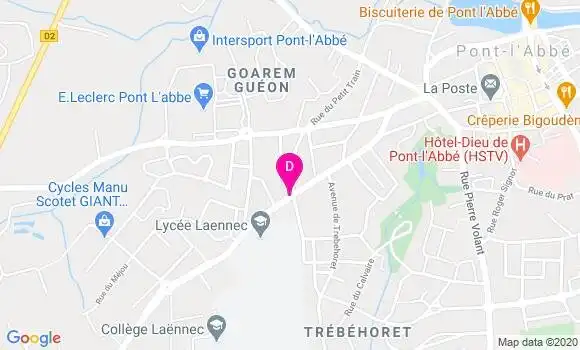 Localisation Fabienne Andre Guillou