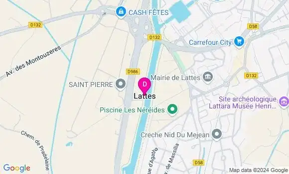 Localisation Eleonore Calmes
