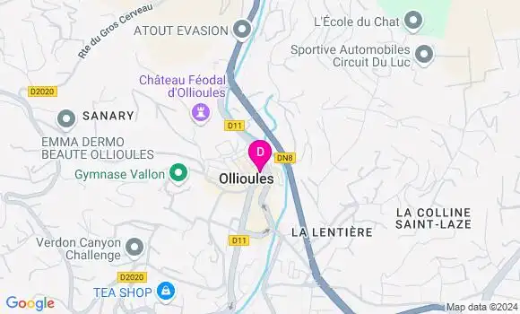 Localisation Amélie Lescure
