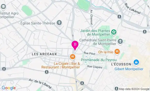 Localisation Clothilde Chedaille