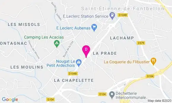 Localisation Olivier Privat Garilhe