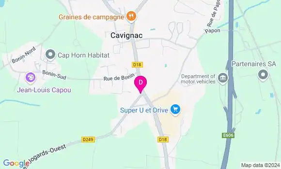 Localisation Corentin Jegou