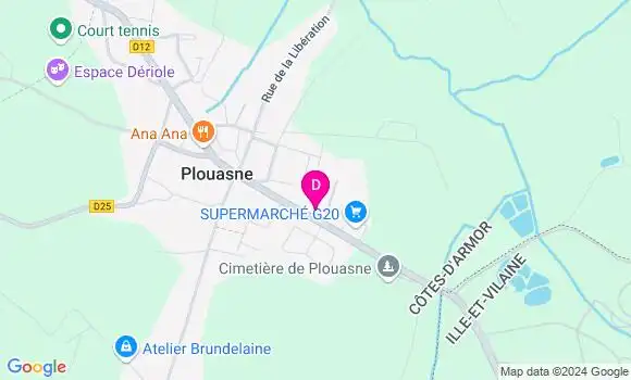 Localisation Marie Jeanne Mahe