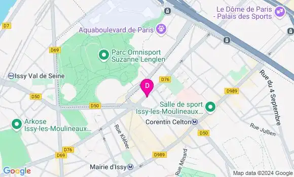 Localisation Dayse Detourbet