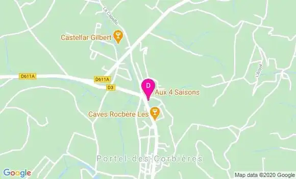 Localisation Corinne Brunel