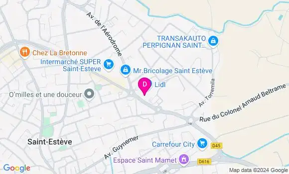 Localisation Vincent Badre