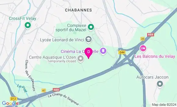 Localisation Lucas Fernandez