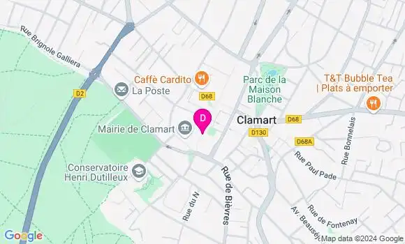 Localisation Elsa Amaral
