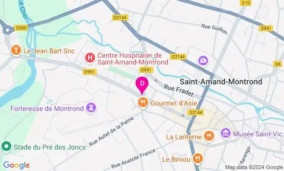 Localisation Clarisse Labergere