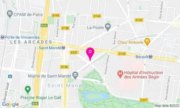 Localisation Brigitte Levy