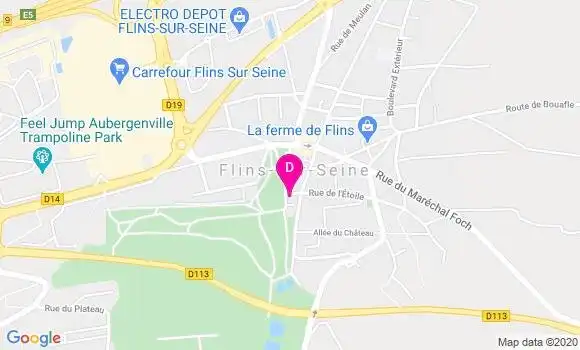 Localisation Elie Hagege