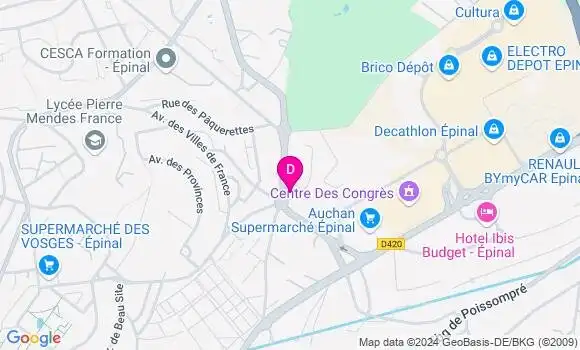 Localisation Pierre Theron