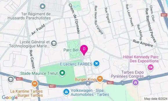 Localisation Margaux Lou Poueyou
