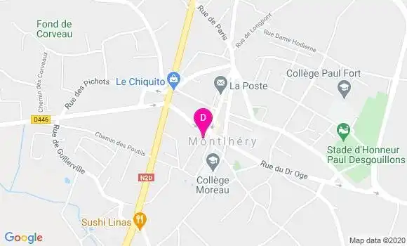Localisation Jessica Lumbroso Naccache