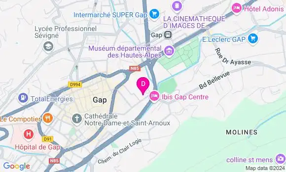 Localisation Marie Vanden Berghe