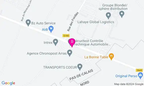 Localisation Hadjira Zouaoui Bounoua
