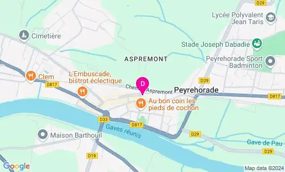 Localisation Charlotte Leze