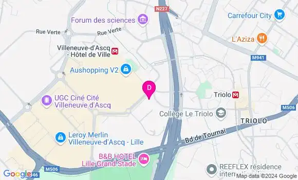 Localisation Laurine Delhaye