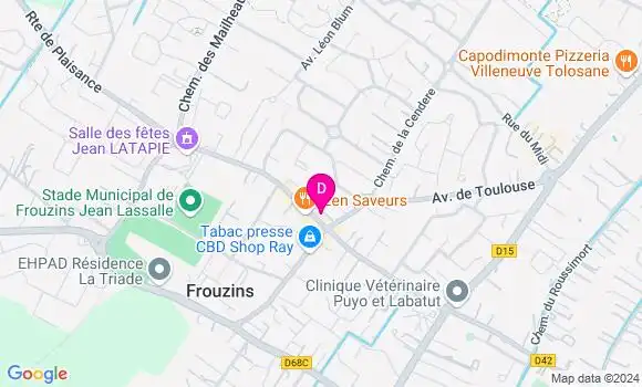 Localisation Julia Roge