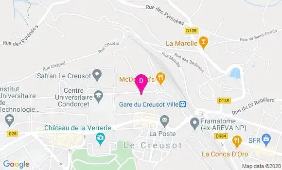 Localisation Raphael Beau