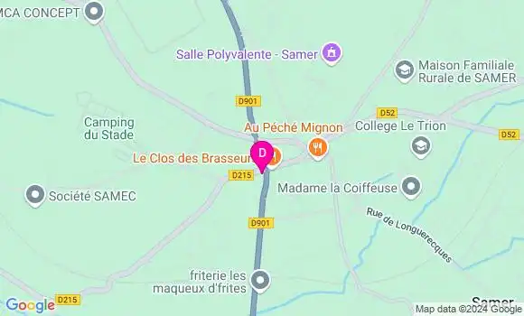 Localisation Amaury Leclercq