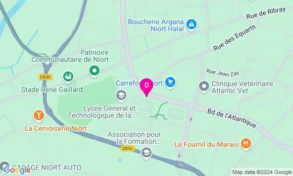 Localisation Katy Charlot