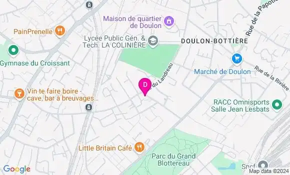 Localisation Clara Morin