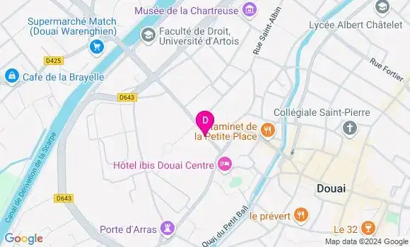 Localisation Lucas Dandois