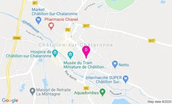 Localisation Pascale Brette Vially