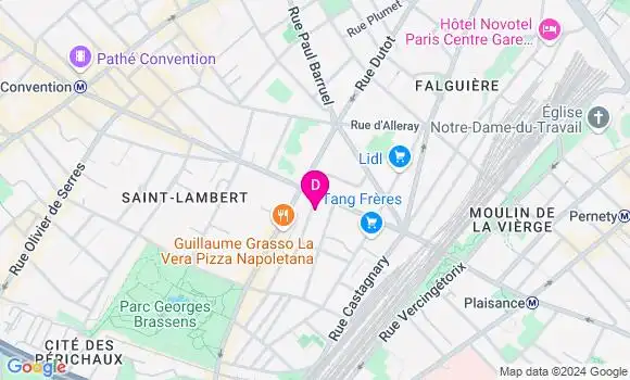 Localisation Aurore Daoudi