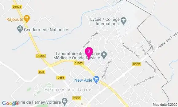 Localisation Soizic Cheruy Martin