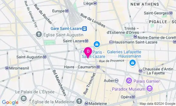 Localisation Clara Lajardie