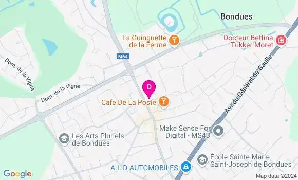 Localisation Rosalie Wambergue