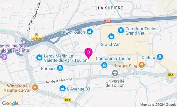 Localisation Baptiste Girardet