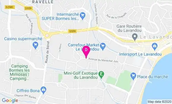 Localisation Nathalie Tesson