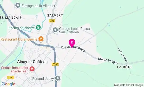 Localisation Killian Sanches