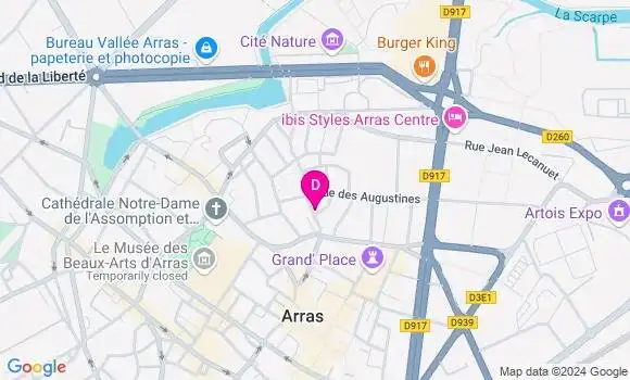Localisation Ines Fouquart