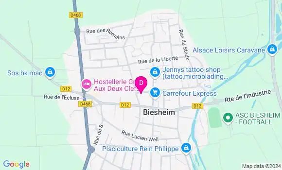 Localisation Christian Boehler