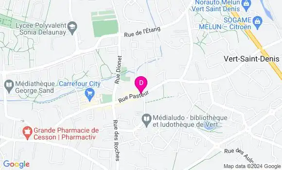 Localisation Amandine Le Goff
