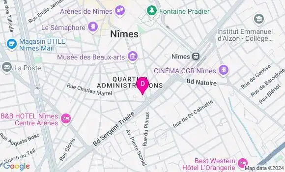 Localisation Typhaine Bensaidani