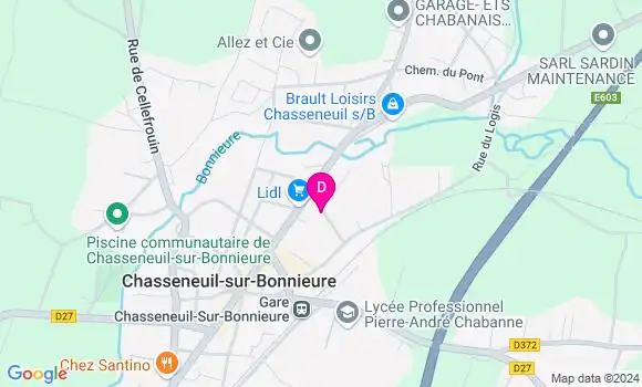 Localisation Nina Audonnet