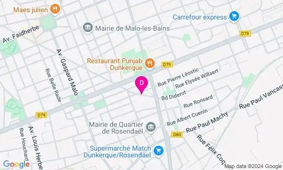 Localisation Marie Cantais