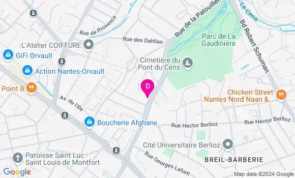 Localisation Mathilde Oyallon
