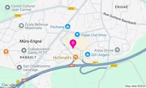 Localisation Helene Chauvire
