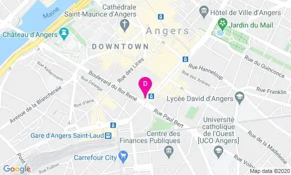Localisation Sylvain Tournemine